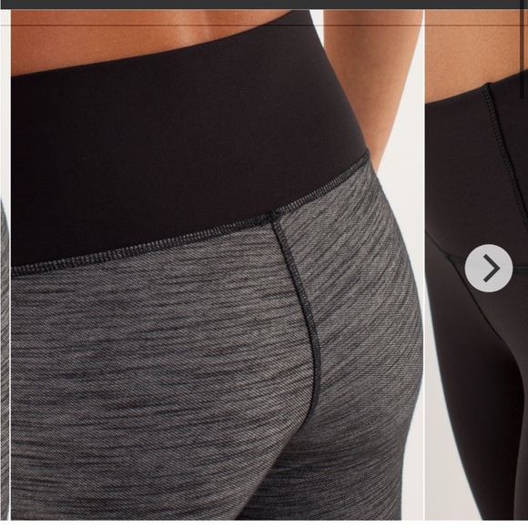 Lululemon Barre Pulse Pant Sz 4 Black/Gray - Picture 5 of 10